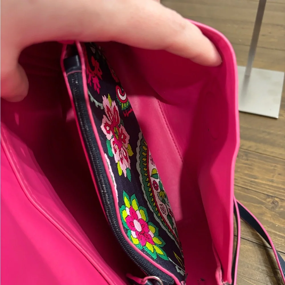 Vera Bradley Scalloped Hipster Crossbody in “Petal Paisley”